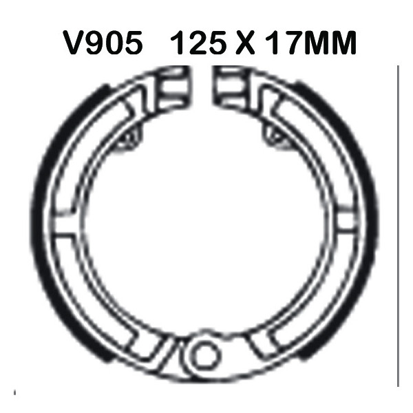 EBC EBC Brake Shoes V905